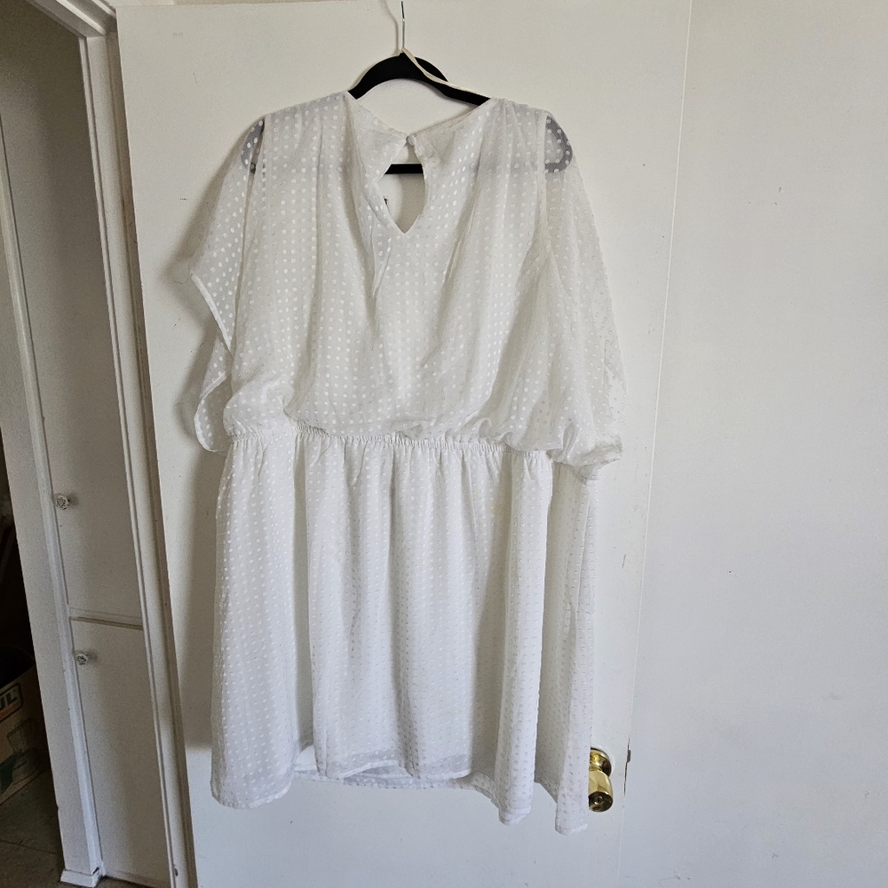 NWT White Mini Dress